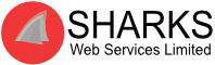 sticky sharks web services logo